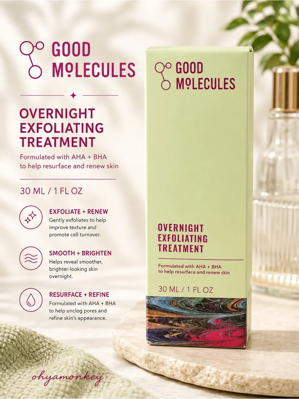 Good Molecules Overnight Exfoliating Treatment